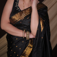 Majestic Black - Pure Mulberry Silk