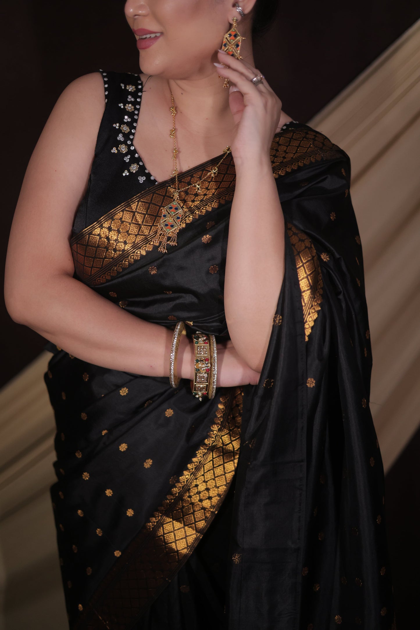 Majestic Black - Pure Mulberry Silk