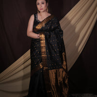 Majestic Black - Pure Mulberry Silk