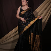 Majestic Black - Pure Mulberry Silk