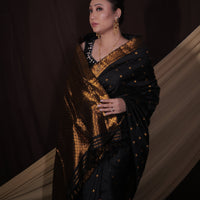 Majestic Black - Pure Mulberry Silk