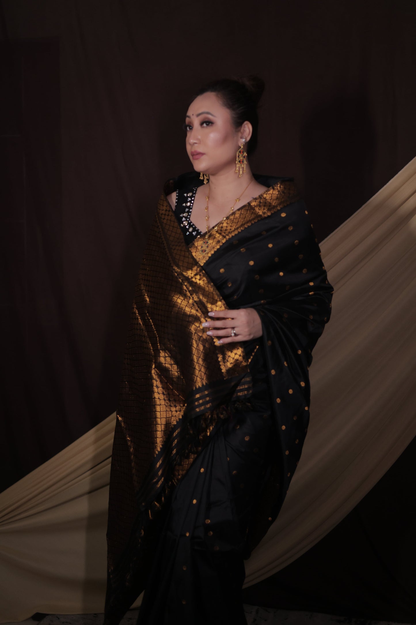 Majestic Black - Pure Mulberry Silk