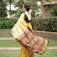 Golden Ember - Tussar X Mulberry Silk