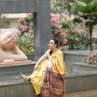 Golden Ember - Tussar X Mulberry Silk