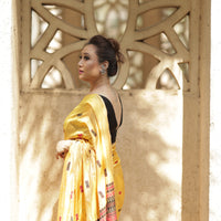 Golden Ember - Tussar X Mulberry Silk