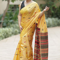 Golden Ember - Tussar X Mulberry Silk