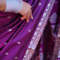 Royal Bloom - Pure Mulberry Silk Saree