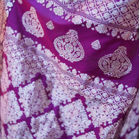 Royal Bloom - Pure Mulberry Silk Saree