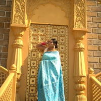 Heavenly Sky Blue - Pure Mulberry Silk