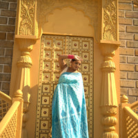 Heavenly Sky Blue - Pure Mulberry Silk