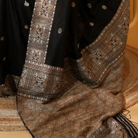 Mulberry Silk in Midnight Black