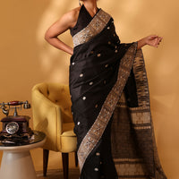 Mulberry Silk in Midnight Black