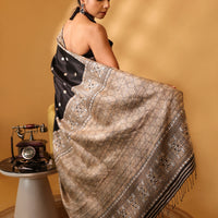 Mulberry Silk in Midnight Black